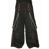 Gothic Extreme Bondage Skater Gothic Punk Rocker Cyber Goth Steampunk Biker Emo Black Dagger Trouser Pant Shorts/USA
