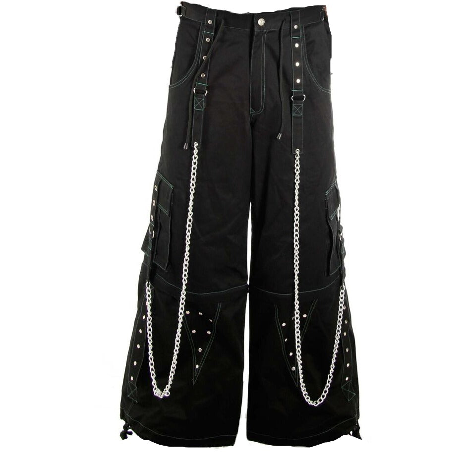 Gothic Men Gothic Cool Cyber Bondage Baggy Pants