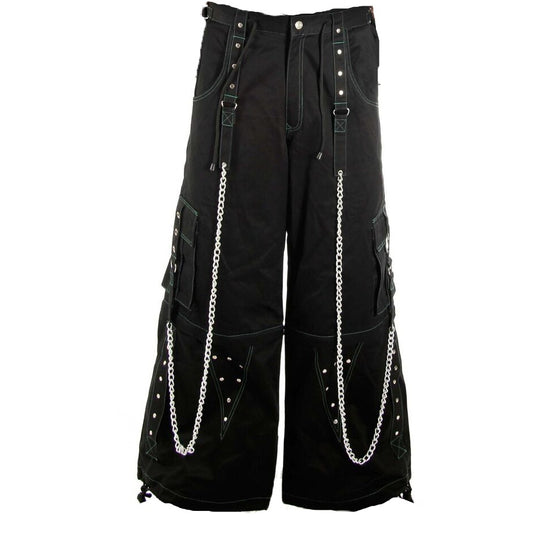 Gothic Men Gothic Cool Cyber Bondage Baggy Pants