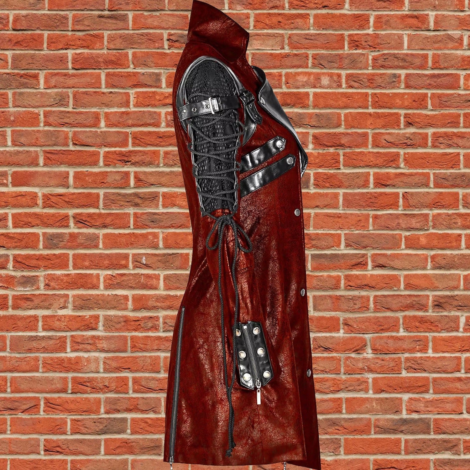 WOMENS POISONBLACK JACKET RED