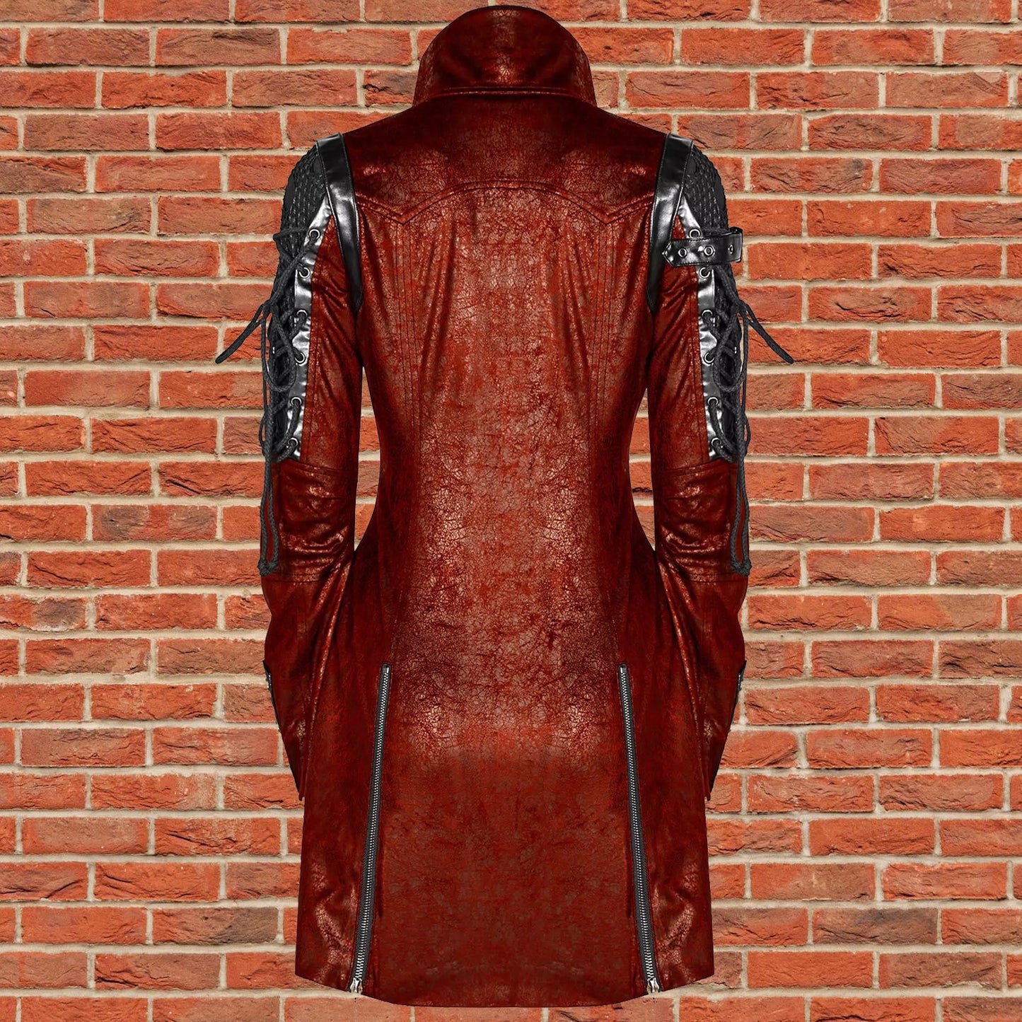 WOMENS POISONBLACK JACKET RED