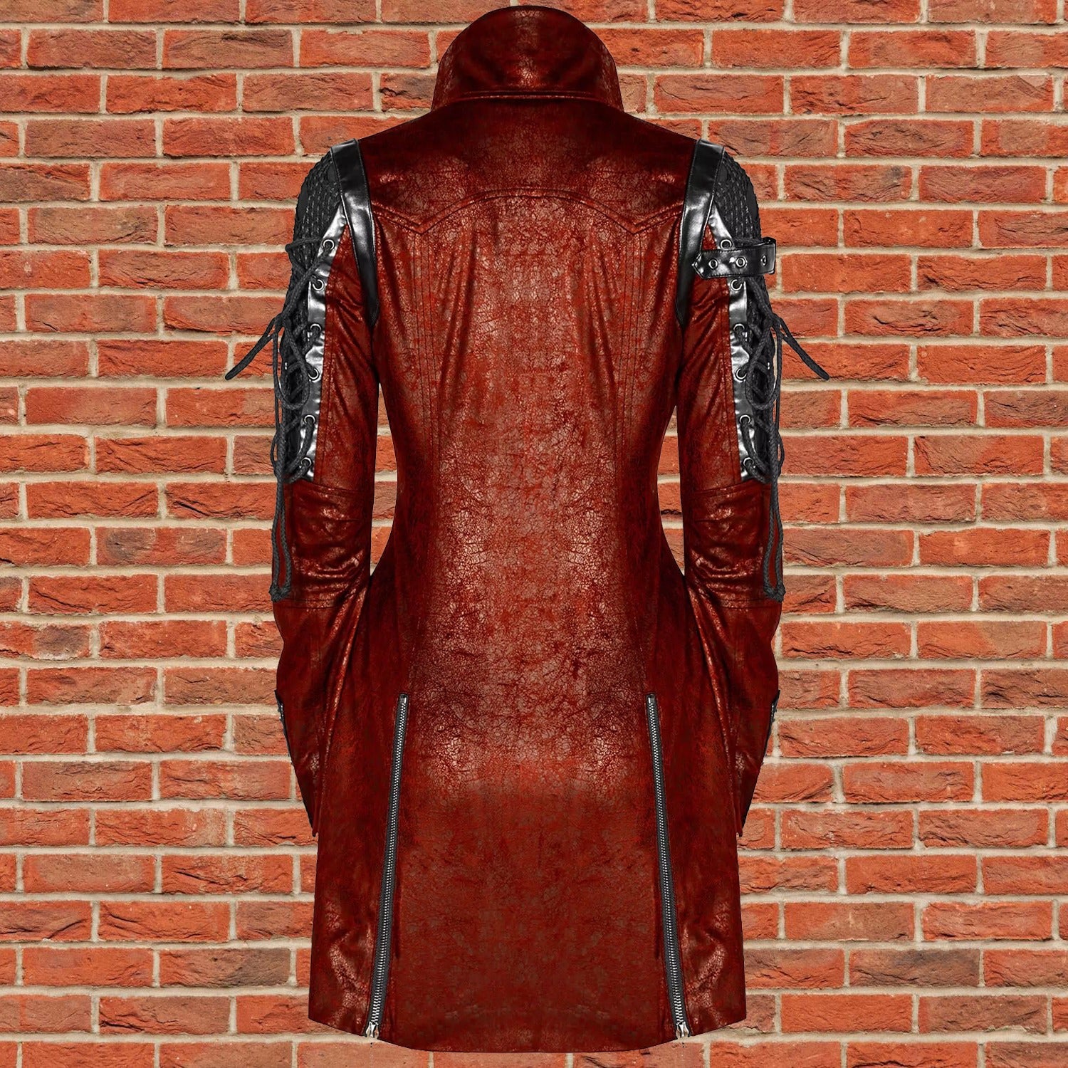 WOMENS POISONBLACK JACKET RED