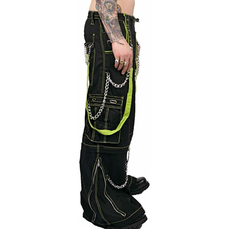 Gothic Bondage Men's Pant Alternative Punk Rock Skater Emo Trouser Pant Shorts