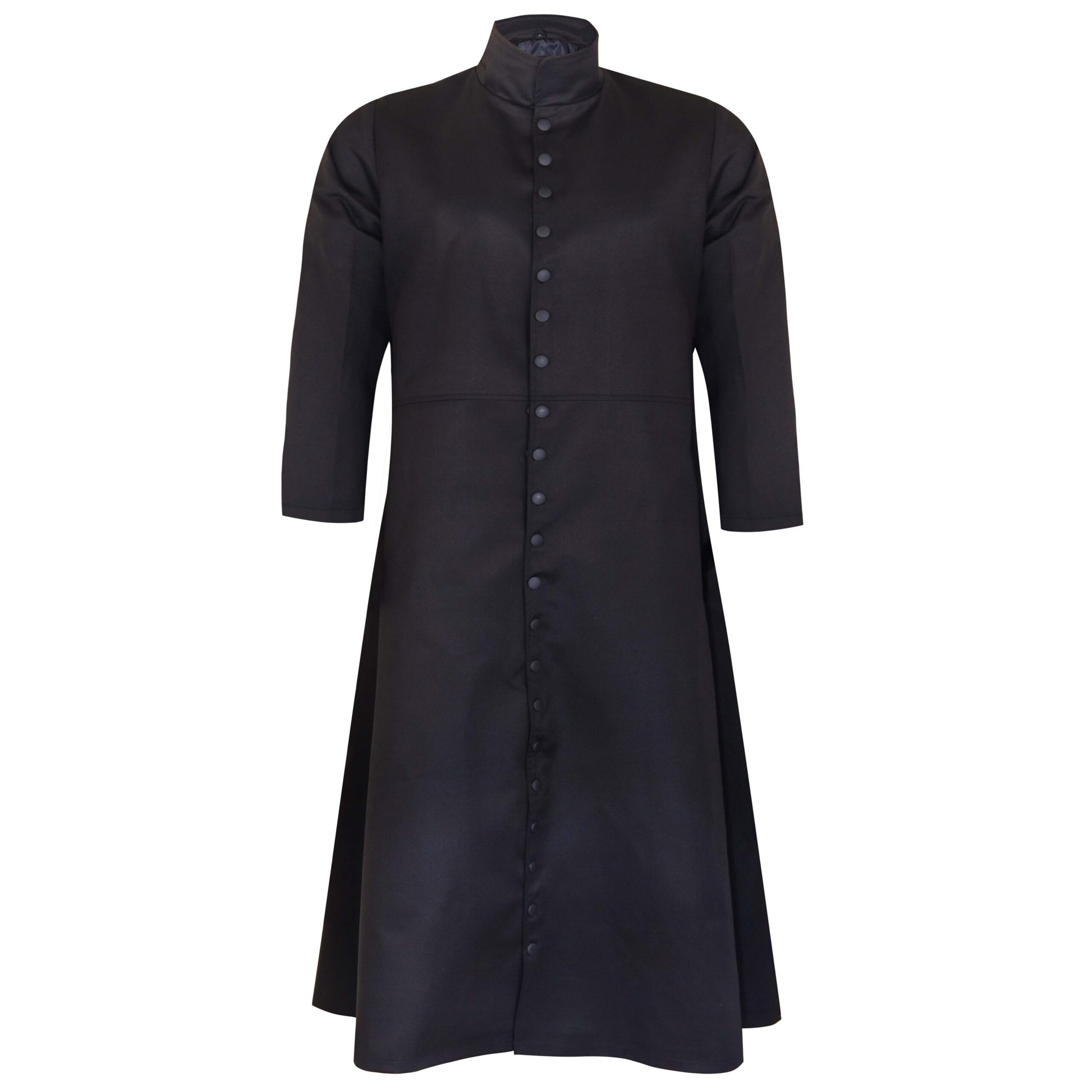 Darkrock Neo Matrix Heavy Duty Cotton Keanu Reeves Black Gothic Cosplay Trench Coat