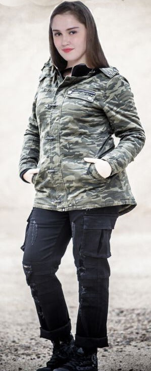Gothic Winter Jacket camouflage