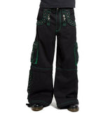 Women’s Bondage Trouser Gothic Transformer Baggy Pants Trouser Emo /Tripp Pants/USA