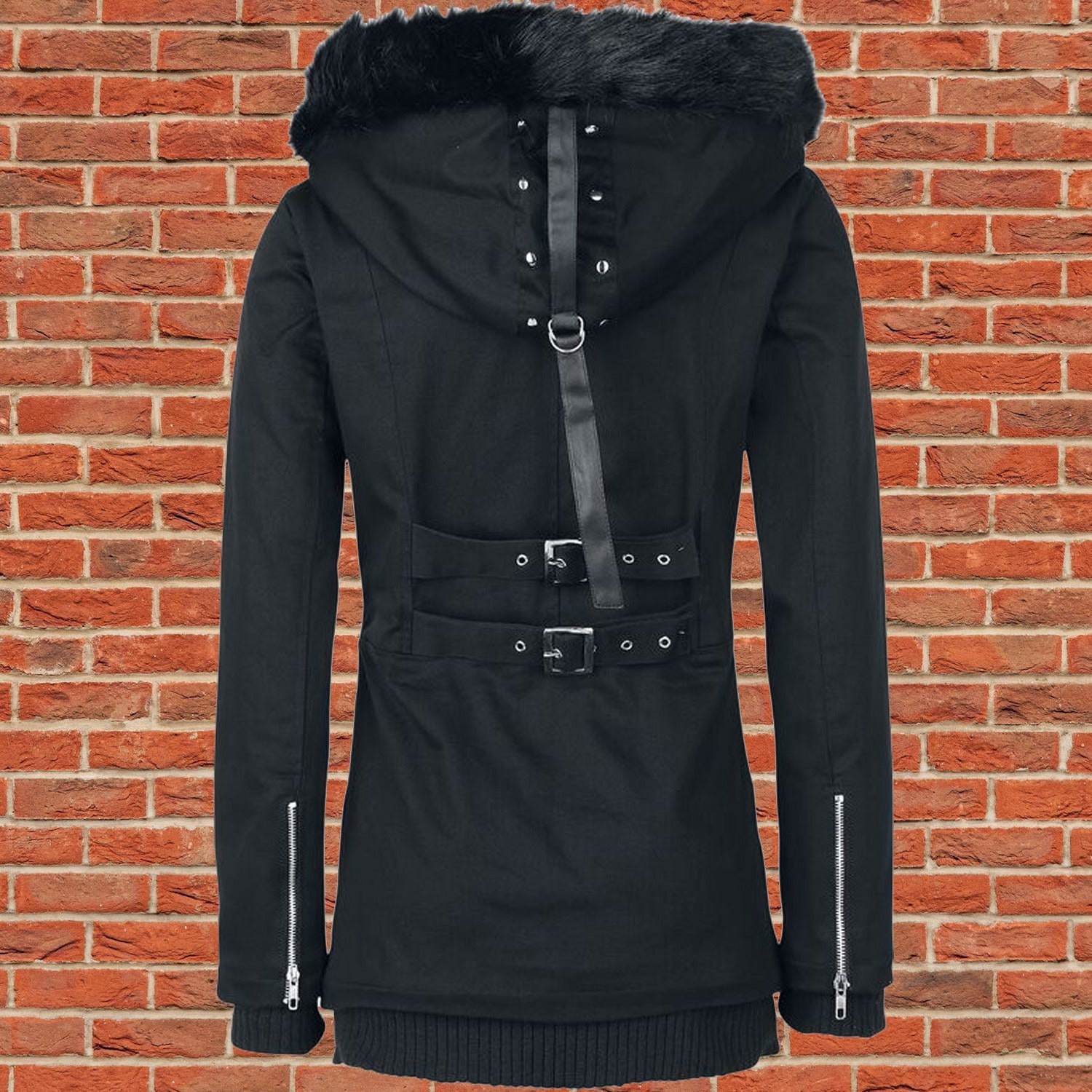 Gothic Sara Jacket Between Seasons Jacket Black