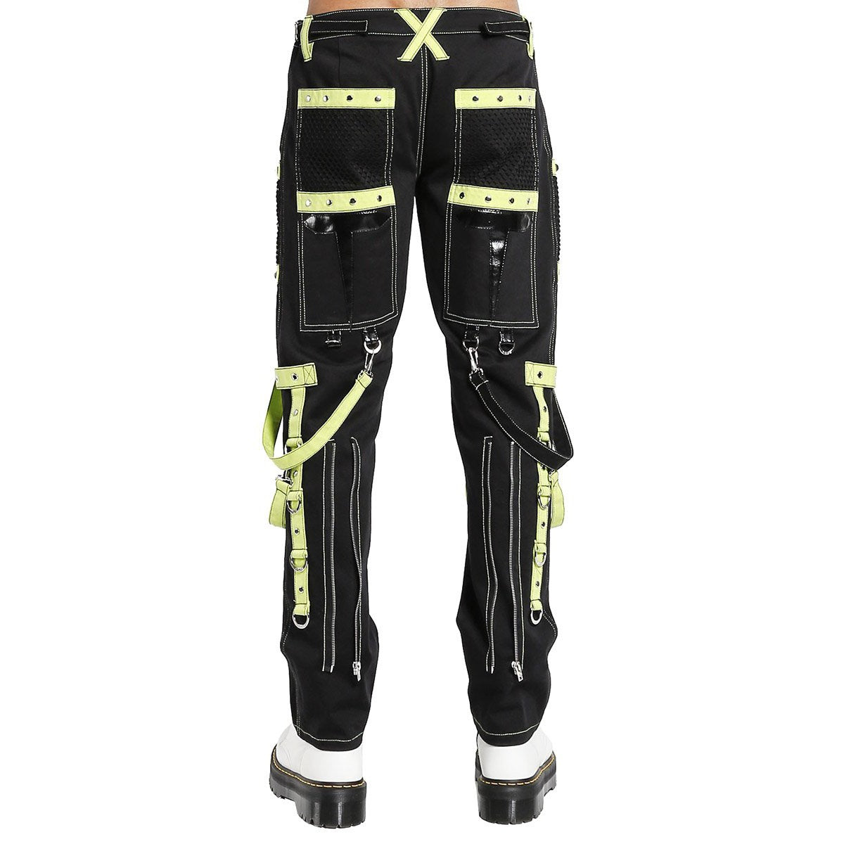 Men's Gothic Bondage Pant Rock Hard Trouser Heavy Weight Pant Emo/ Pants