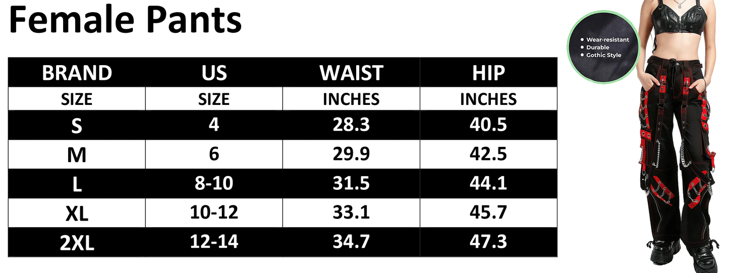 Women's Gothic Rough Rider Pants