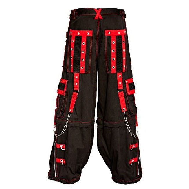 Gothic Men's Handmade Bondage Gothic Cyber Pant Chain Techno Rock Punk Shorts Trouser Pants/USA