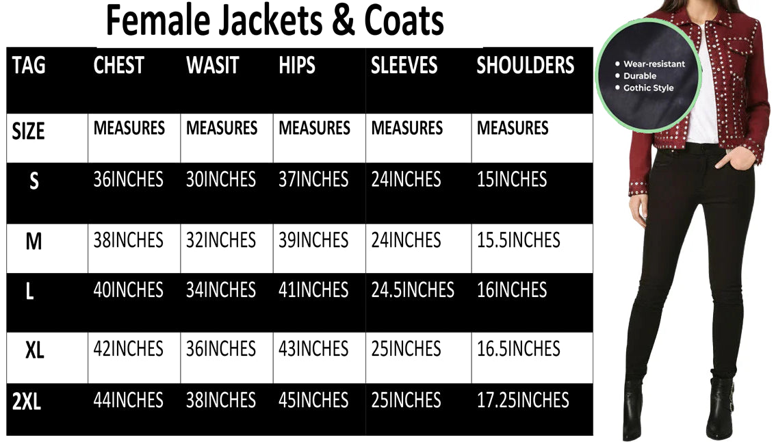 Women Studded Maroon Cotton Jacket