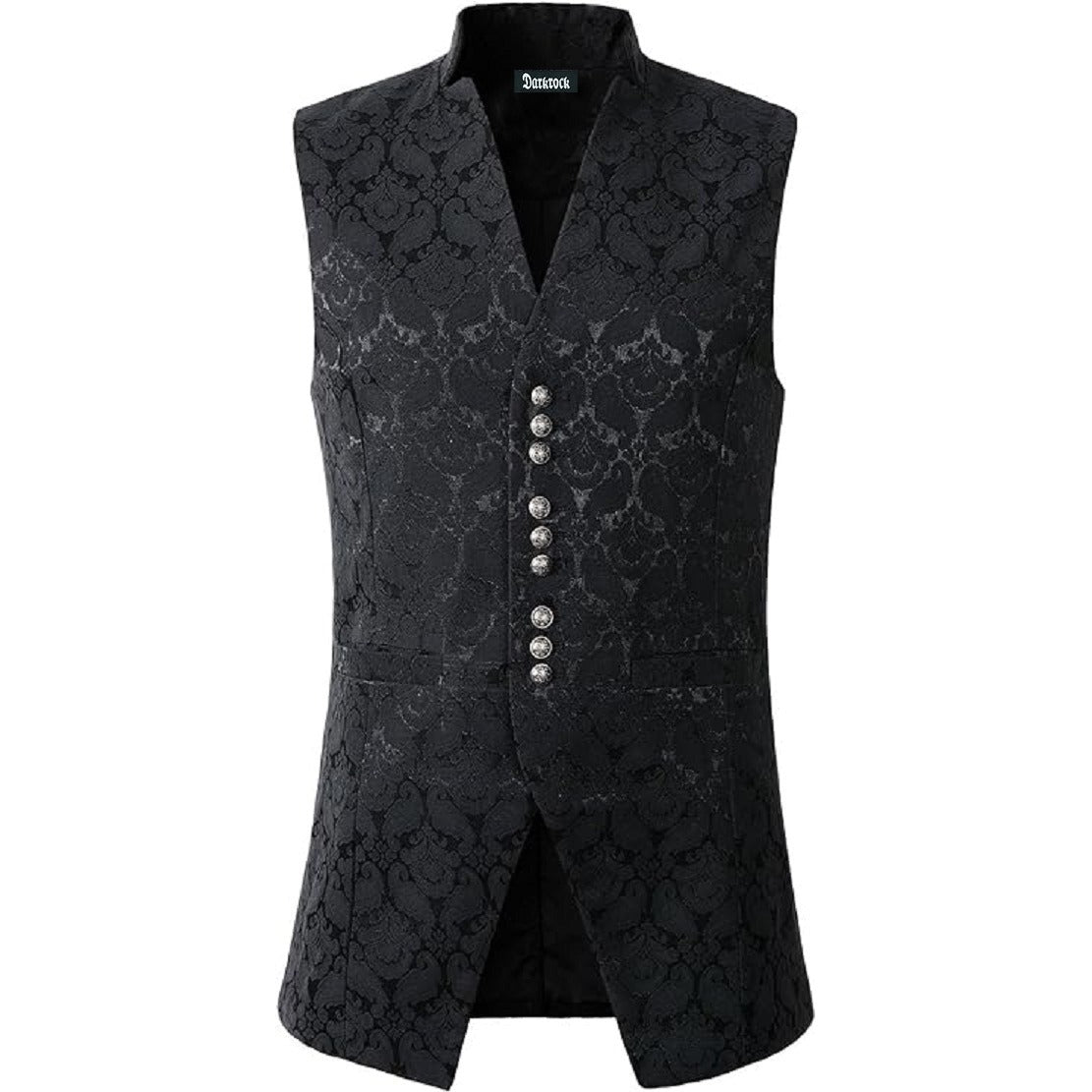 Prime Quality Handmade Black Men's Victorian Suit Vest Steampunk Gothic Waistcoat