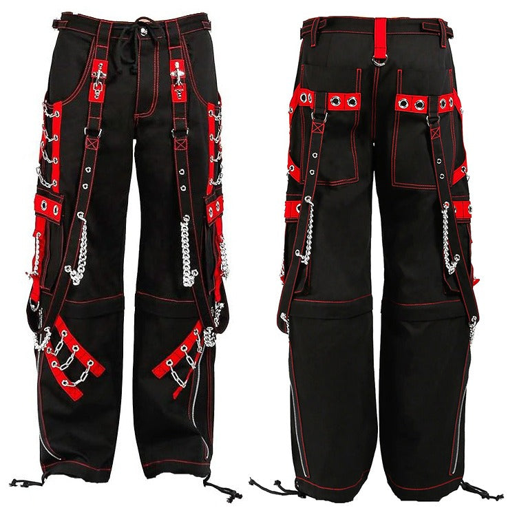 Gothic Men Rough Rider Pants