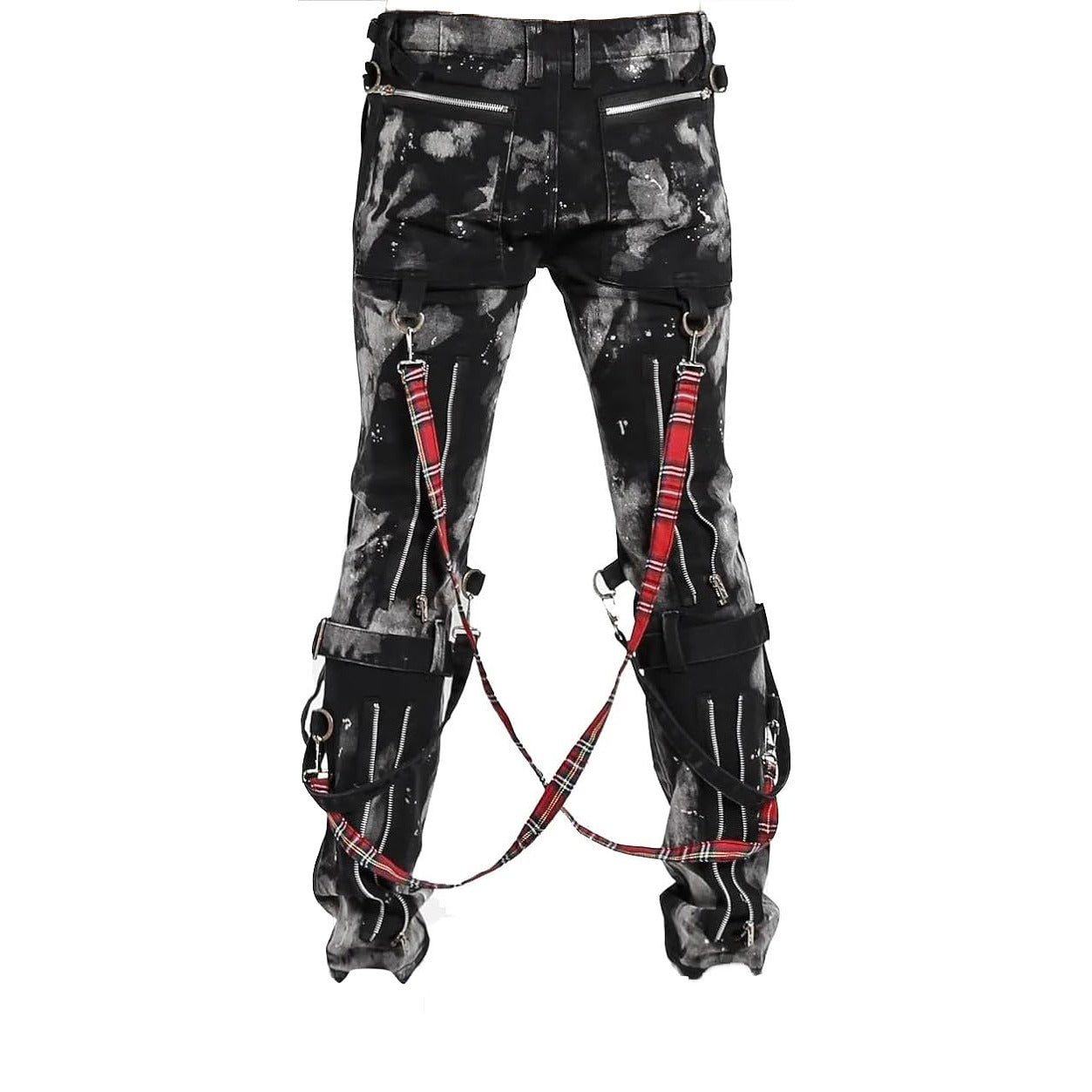 Prime Quality Handmade Men Gothic Bondage Day Walker Pant Alternative Punk Rock Bleach Emo Pants/USA