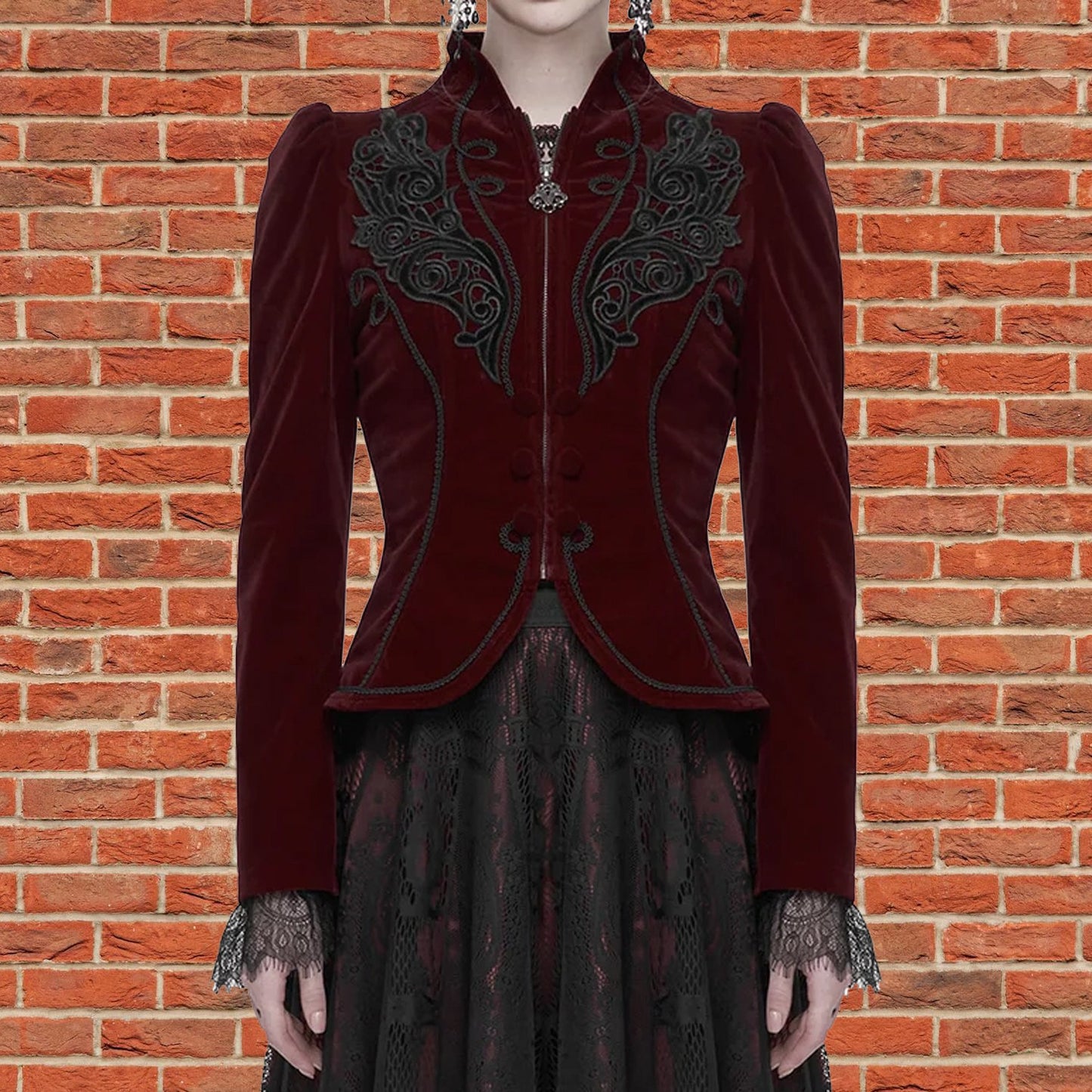 Womens Susurrus Jacket Red