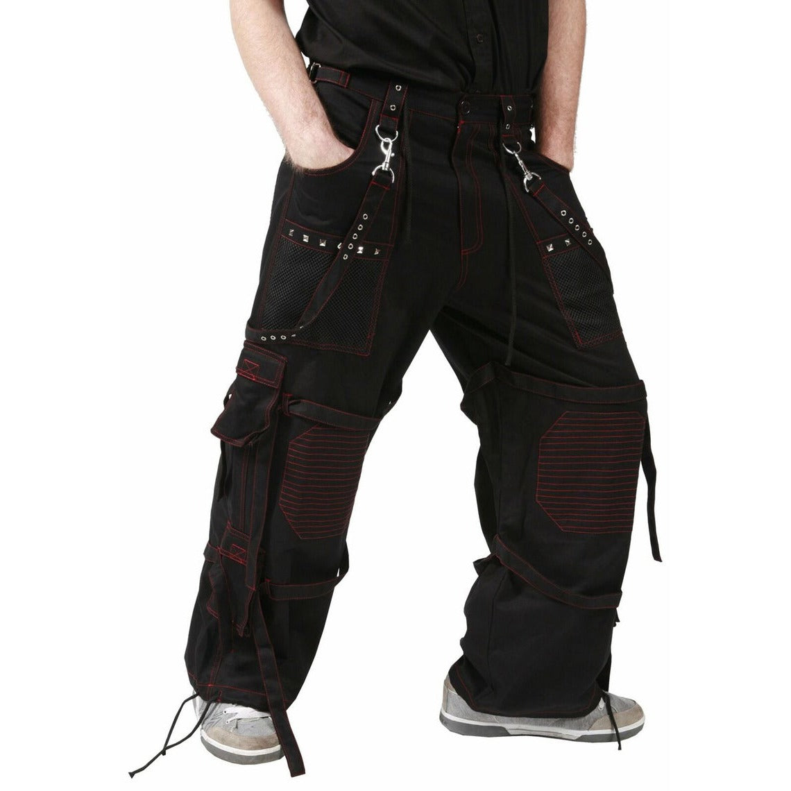 Tripp Extreme Bondage Skater Gothic Punk Rocker Cyber Goth Steampunk Biker Pant