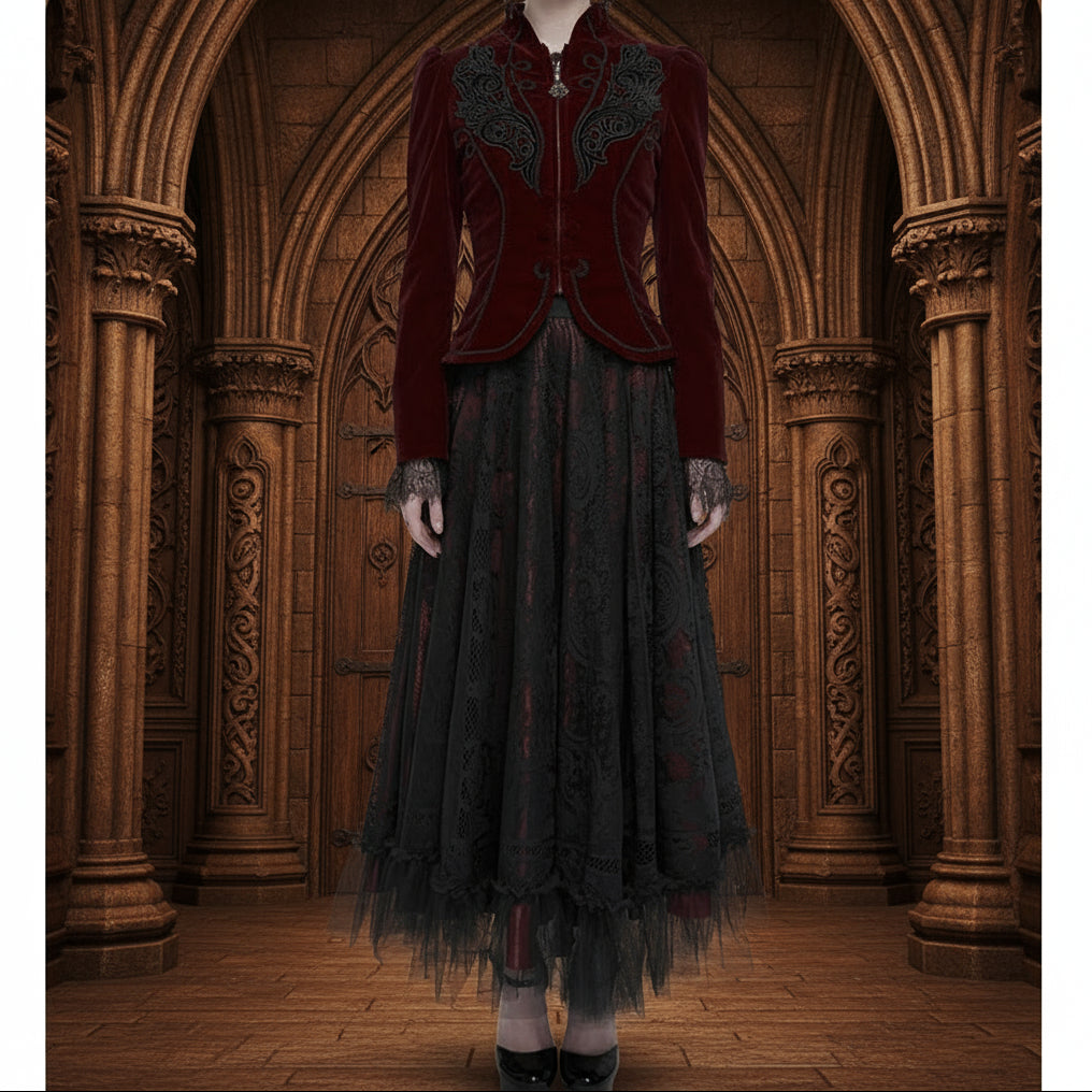 Womens Susurrus Jacket Red