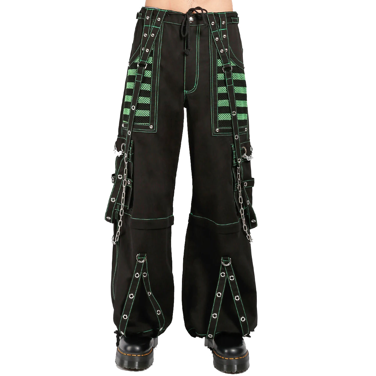 Gothic Extreme Bondage Skater Gothic Punk Rocker Cyber Goth Steampunk Biker Emo Black Dagger Trouser Pant Shorts USA