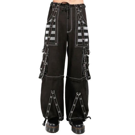 Gothic Extreme Bondage Skater Gothic Punk Rocker Cyber Goth Steampunk Biker Pant