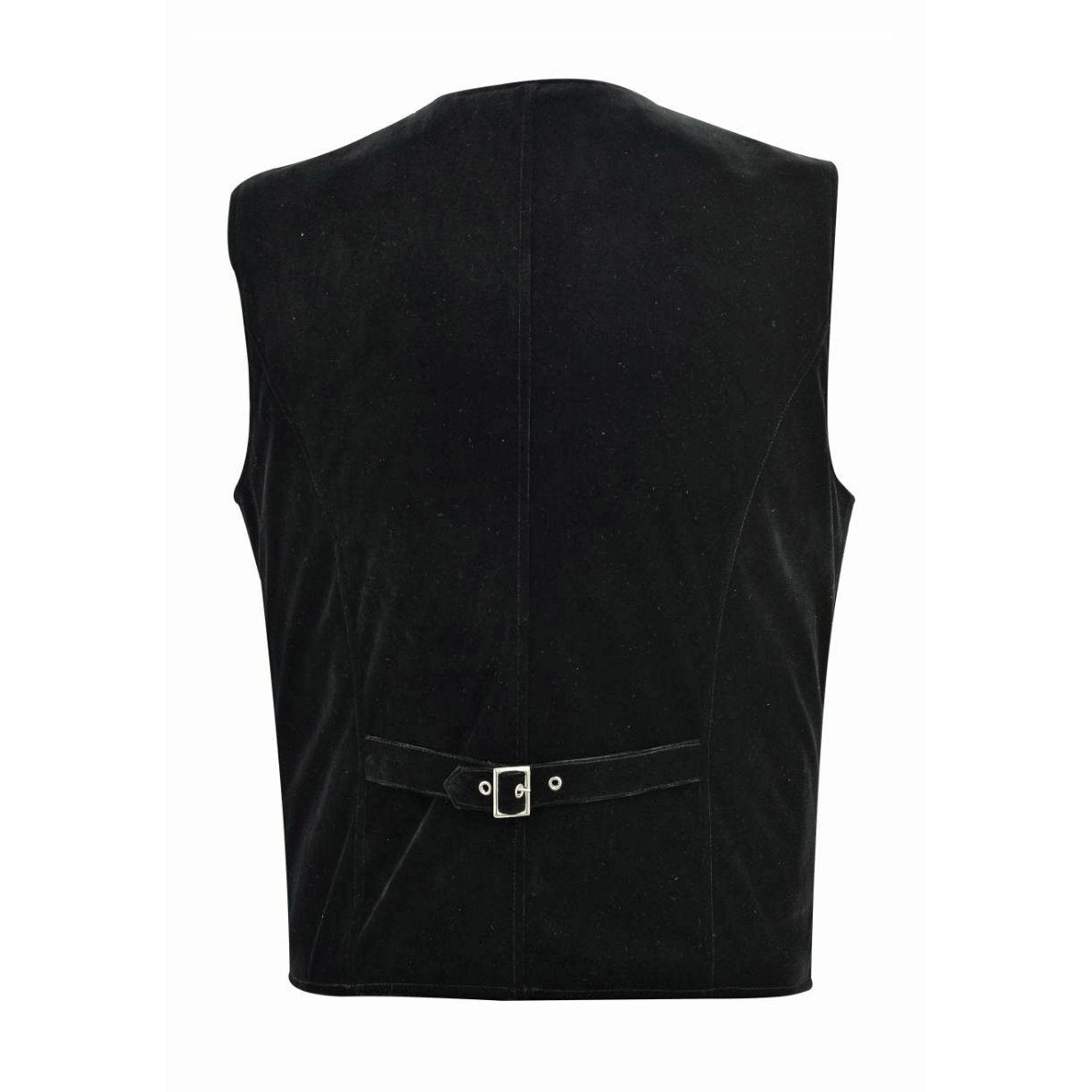 Men's Black Velvet Vest /Waistcoat Gothic Steampunk/Wedding Vest/Prom Vest