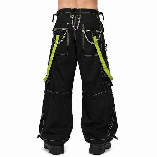 Gothic Bondage Men's Pant Alternative Punk Rock Skater Emo Trouser Pant Shorts