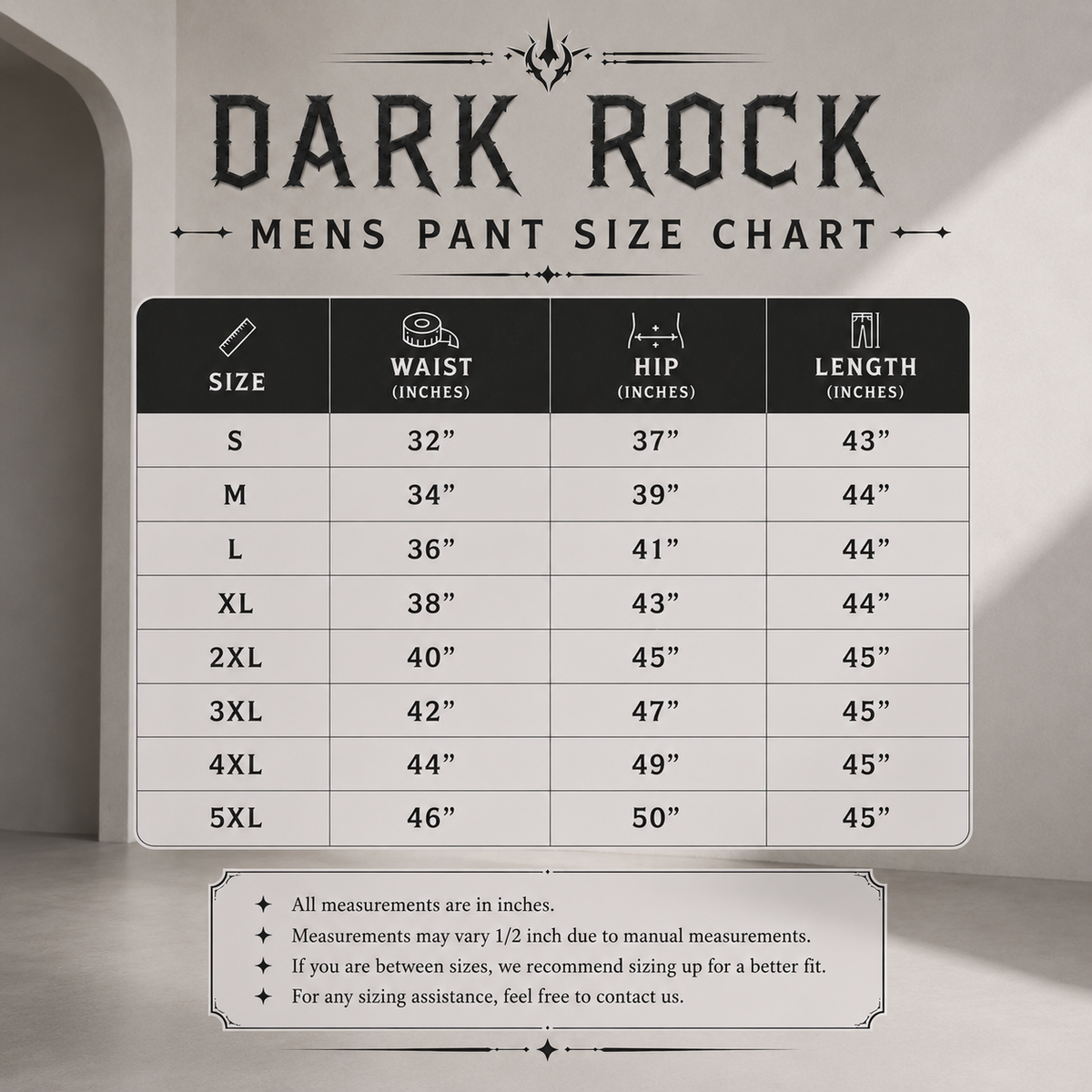 Gothic Bondage Men's Pant Alternative Punk Rock White Emo Trouser Pant Shorts