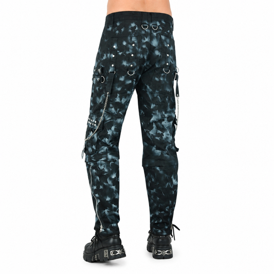 Skinny Jeans Mechanic Acid Rave Gothic Cyber Apocalyptic Chain Goth Techno Jeans Punk Pants