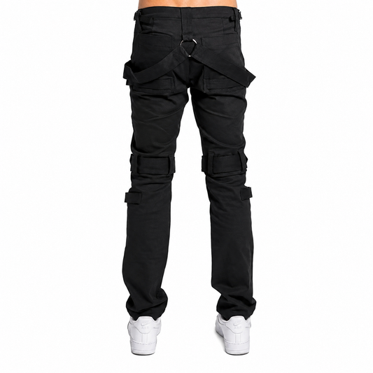 Gothic Bondage Men Pant Alternative Punk Rock Emo Trouser Para Pants