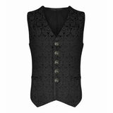 New Brocade Men's Vest Waistcoat Gothic Steampunk Victorian/Western-Reenactment