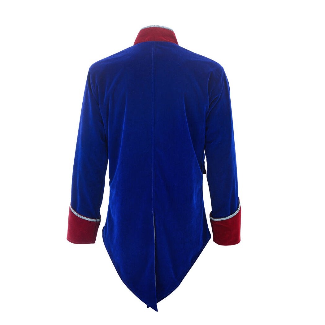 Men's Velvet Vladimir Tuxedo Jacket Tail Coat Goth Steampunk Victorian/Tailcoat