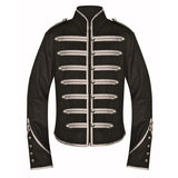 DARKROCK Military Drummer Jacket Black Parade Jacket Goth Punk Adam Ant VTG Style (2)