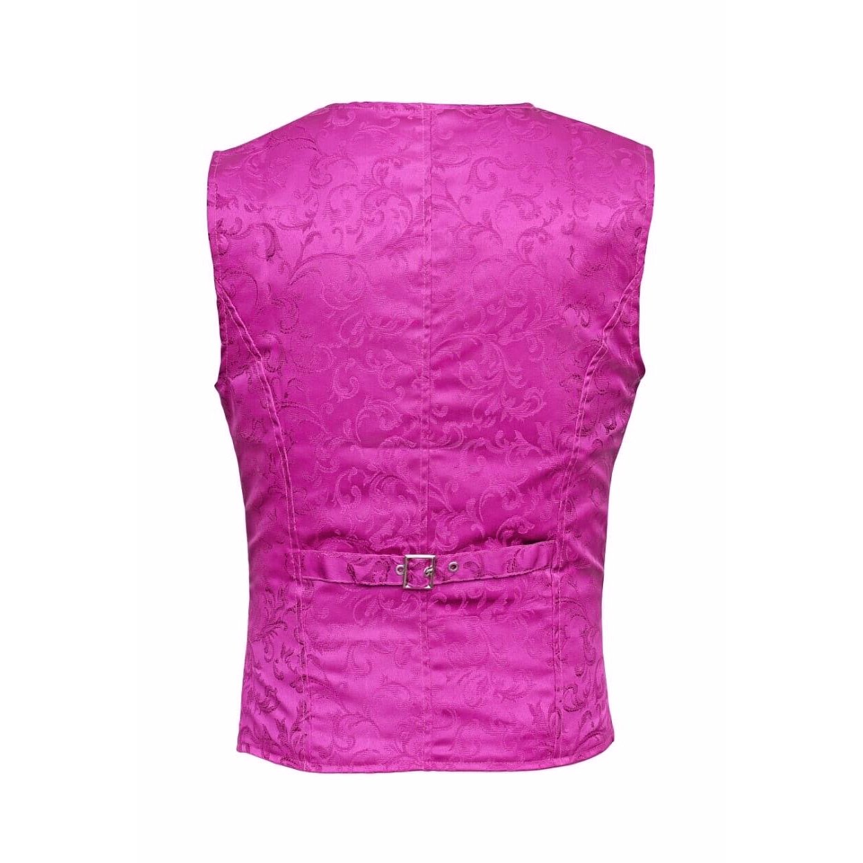 DARKROCK Waistcoat Gothic Steampunk Purple Vest(back)