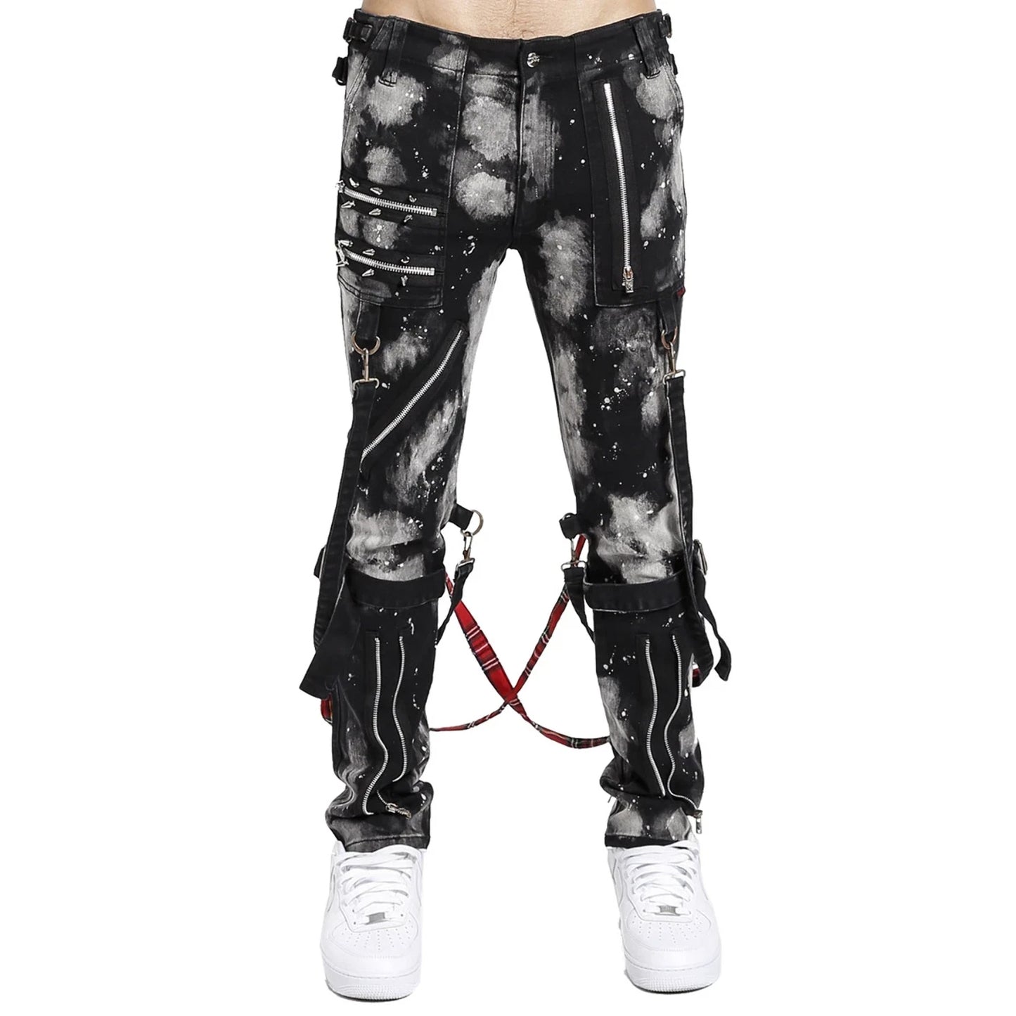 Prime Quality Handmade Men Gothic Bondage Day Walker Pant Alternative Punk Rock Bleach Emo Pants/USA