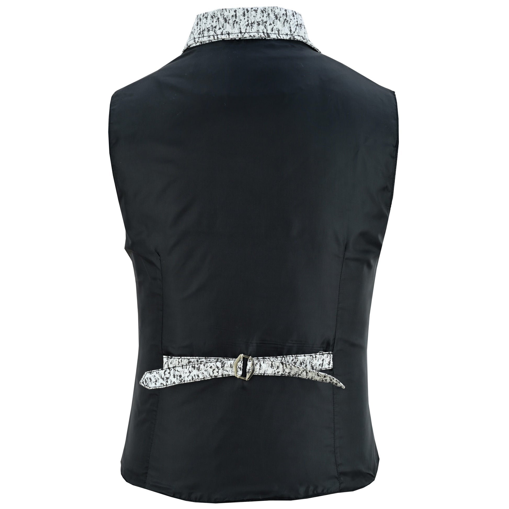 Handmade White Men's Victorian Suit Gentleman Vest Steampunk Gothic Waistcoat/Usa