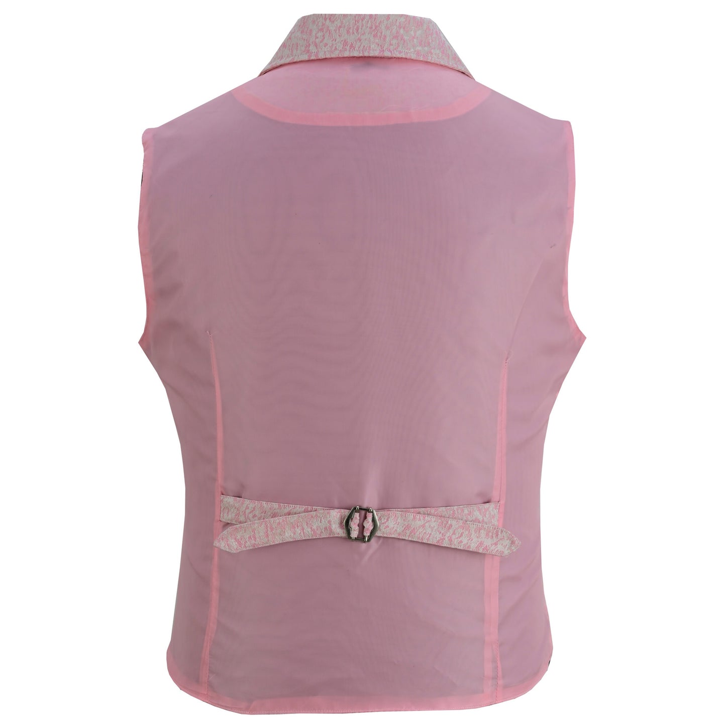 Handmade Pink Men's Victorian Suit Gentleman Vest Steampunk Gothic Waistcoat/Usa