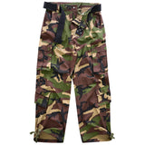 AKARMY Men's Cotton Casual Military Army Camo Combat Work Cargo Pants with 8 Pockets