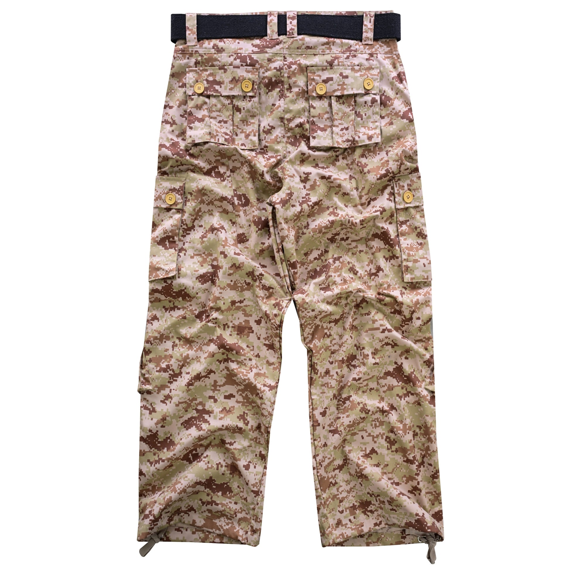 AKARMY Men's Cotton Casual Military Army Camo Combat Work Cargo Pants with 8 Pockets