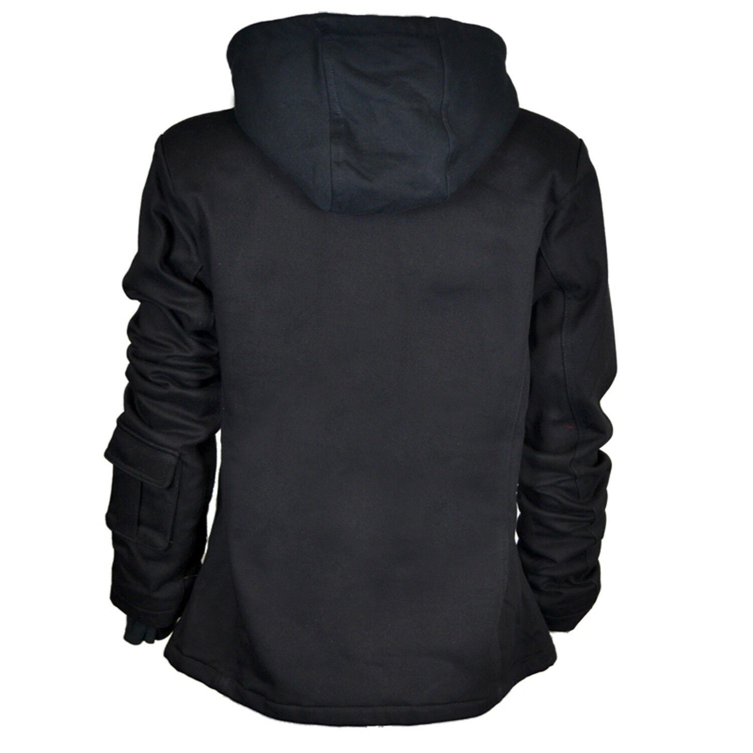 DarkRock PRIME Ladies Parka Jacket Women Cotton Casual Trench Coat WHood (2)