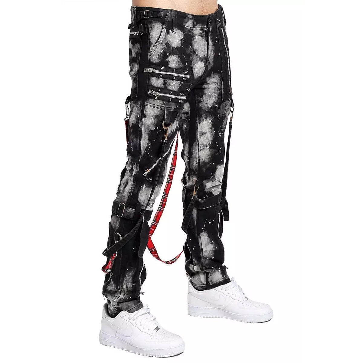 Prime Quality Handmade Men Gothic Bondage Day Walker Pant Alternative Punk Rock Bleach Emo Pants/USA