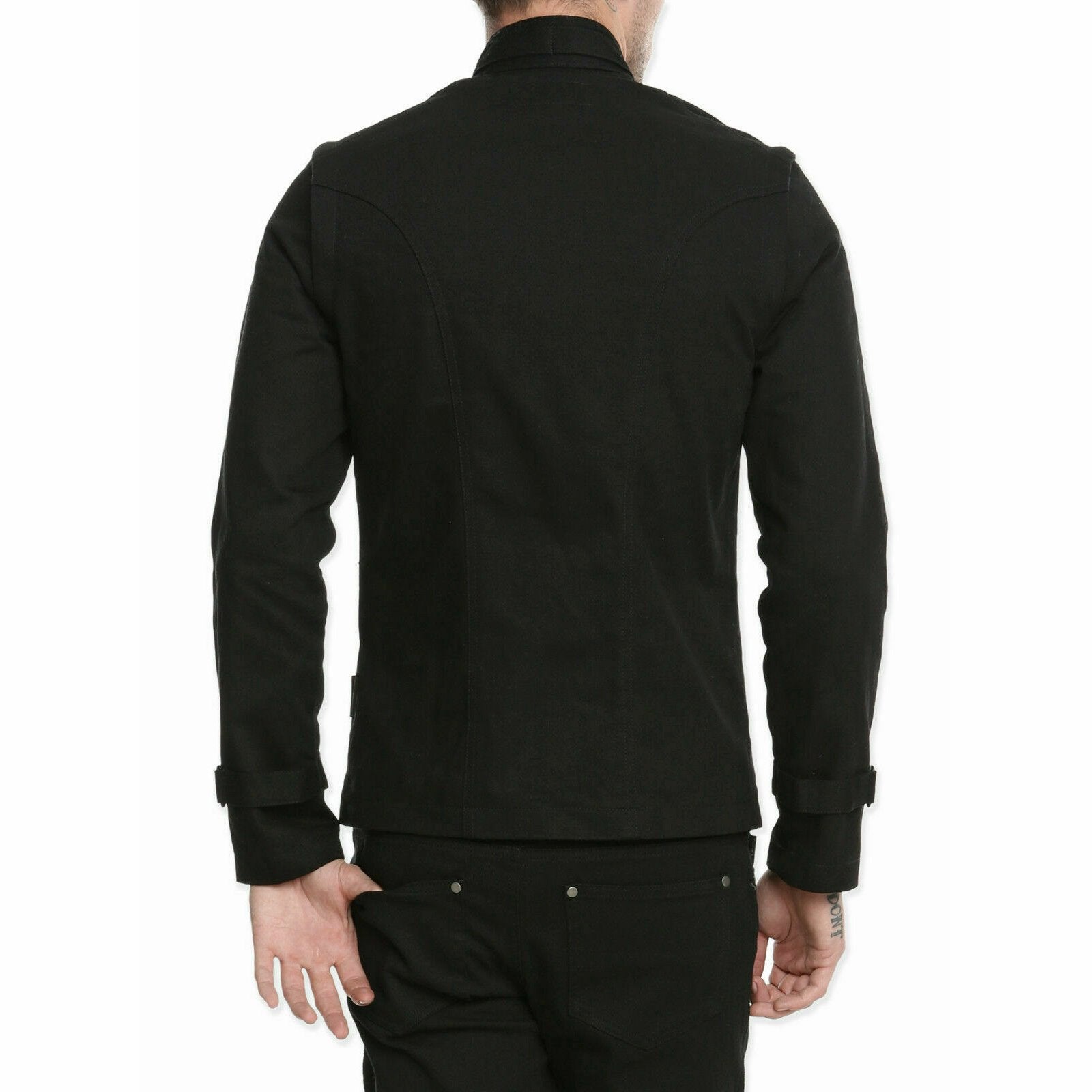 Goth Punk Bullet Bondage Psycho Band Heavy Metal Jacket Coat