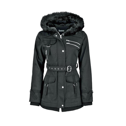 Handmade Women's coat Jacket Winter Jacket With Multi Pocket Jacket (4)