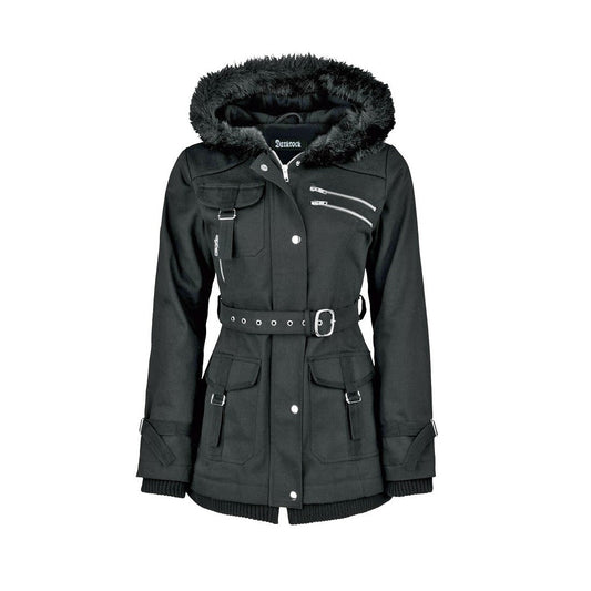 Handmade Women's coat Jacket Winter Jacket With Multi Pocket Jacket (4)