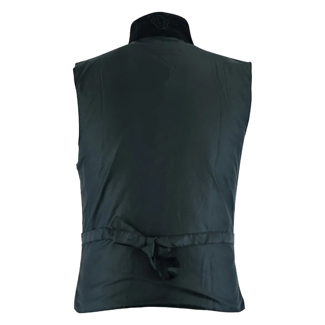 Men's Victorian Gentleman's Aristocrat Vest Tapestry Stylish Casual Vest Black