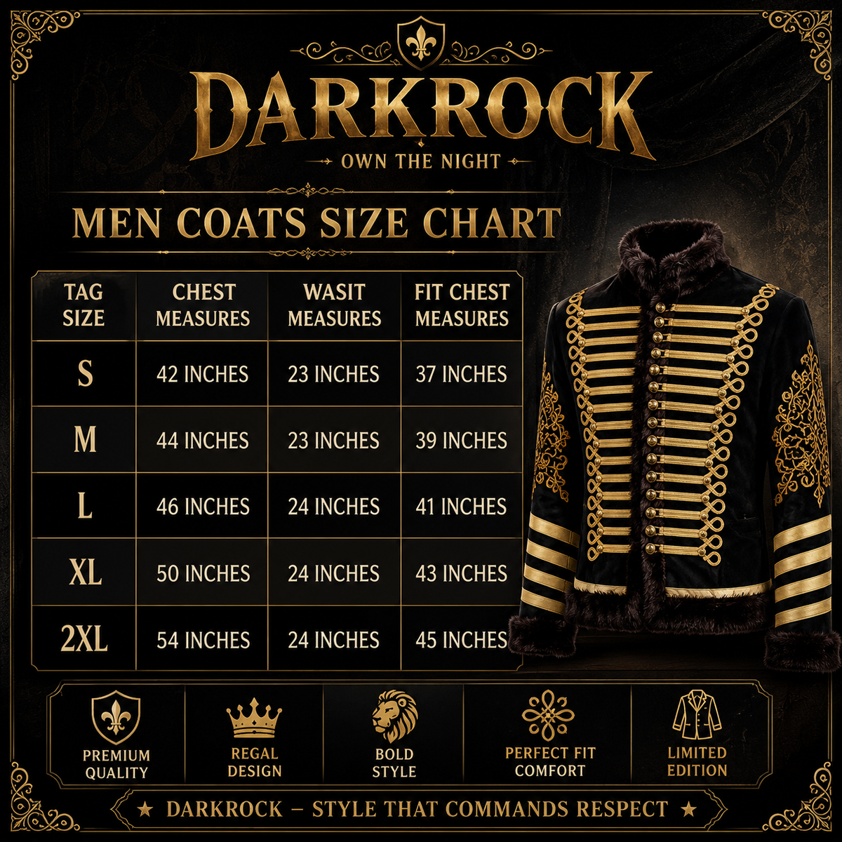 New Napoleonic Hussars Uniform Military Style Tunic Pelisse Jimi Hendrix Jacket Parade Drummer Officer Faux Fur