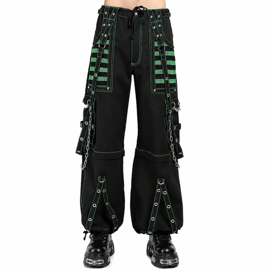 Extreme Bondage Skater Gothic Punk Rocker Cyber Goth Steampunk Biker Pants