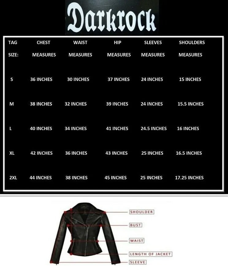 Women's Black Silver Parade Ladies Jacket