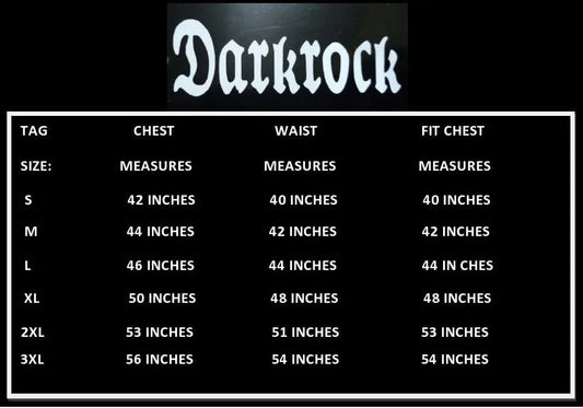 Men's Gothic Goth Rock Metal Black T-Shirt Top Steampunk Casual Clothing