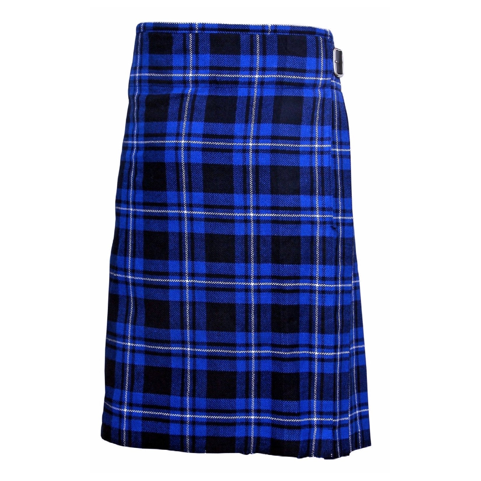 Men's 6 Yard's Scottish Traditional Kilt Blue Tartan Highland Kilt /Tartans