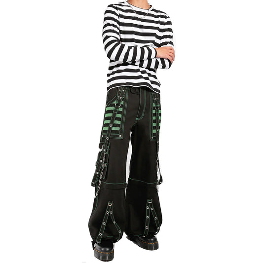 Extreme Bondage Skater Gothic Punk Rocker Cyber Goth Steampunk Biker Pants