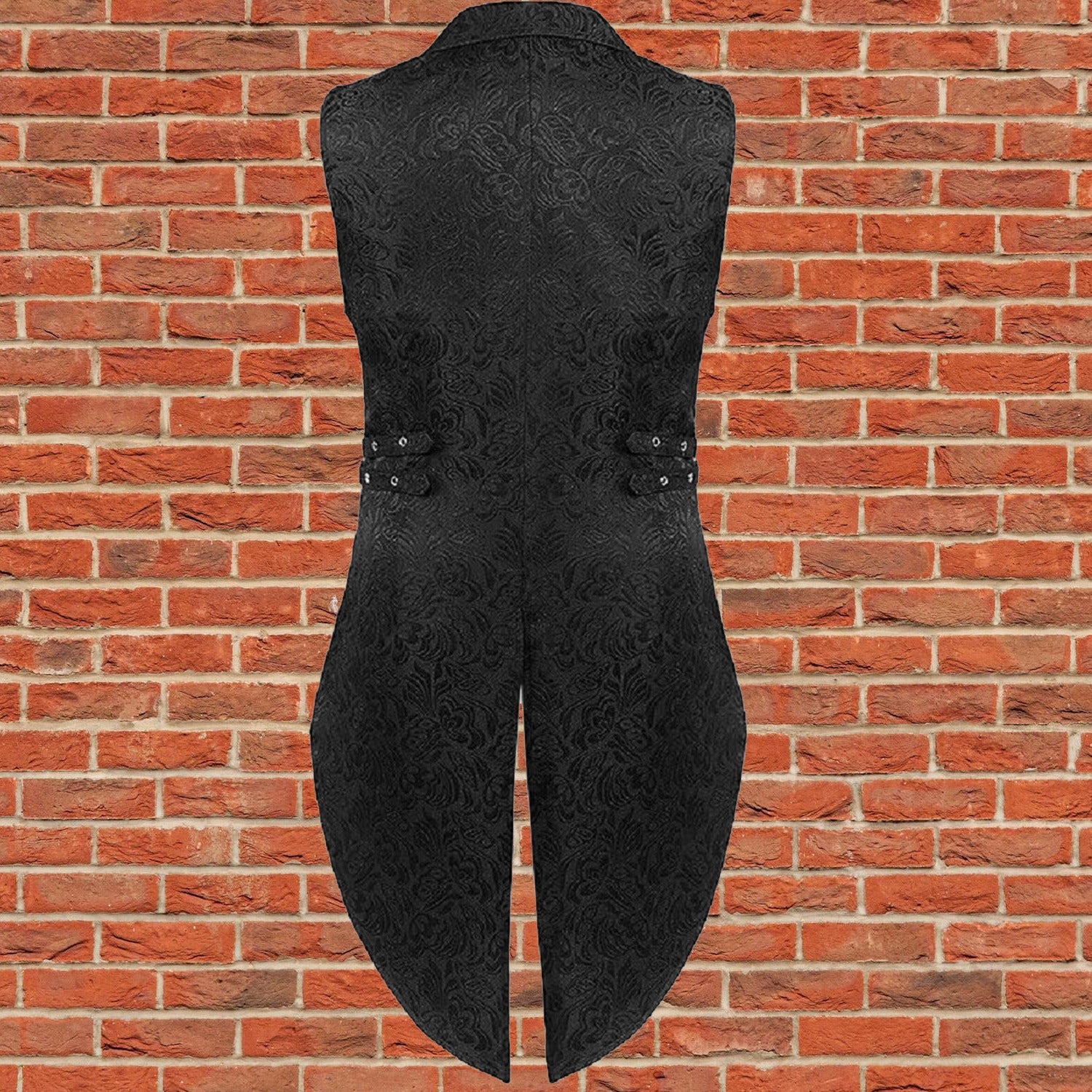 Mens Steampunk Vintage Tailcoat Jacket Gothic Victorian Frock Coat Uniform Coat